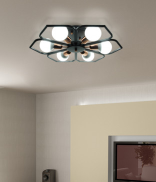 백합 6등 직부등, 천정등, 인테리어조명